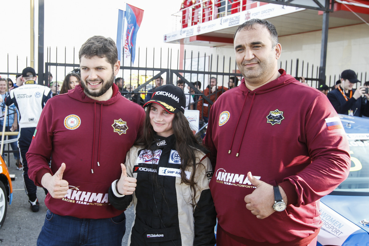 Ирина Сидоркова и Ahmat Racing Team